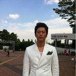 어색한 <b>포즈</b>가 귀여운 김정태