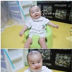 이유식먹다가 사고친 우리아들..ㅎㅎ!!
