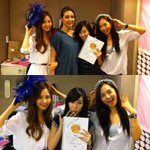 선배 아이돌 옥주현 소녀시대 서현 티파니 유리 인증샷