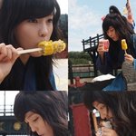 이렇게 많이 먹는데 살 <b>안찌</b>는 티아라 효민