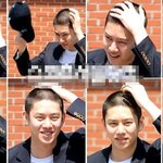 오늘 <b>입대</b>한 슈퍼주니어 김희철, 조각남이네 ㄷㄷ