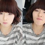 ★★ 포미닛 현아 단발변신 ★★