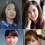 소녀시대 유리 티아라 소연 박민영 과거사진 비교
