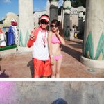 오션월드 라이프가<b>드랑</b> 애들이랑 찍은사진ㅋㅋ