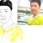 어렸을때 내<b>친구</b>를 그려<b>봄</b> 너무똑같아서 미치겟음