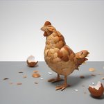 달걀껍질로 만든 예술작품 (완전 신기함 ㅎㅎㅎㅎ)