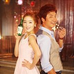 시크릿 좋은데이 소주 모델 사진 <b>with</b>. 정준호 ㄷㄷ...