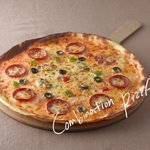 [주말외식음식] * 치즈 듬뿍 <b>쫄깃</b>하고 고소한 콤비네이션 피자 만들기...