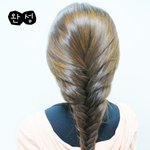 <b>머리</b> <b>묶</b>을 때 예쁘더라