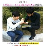 안구조심! 보는 순간 눈 멀어버릴 송중기, 김재중 <b>러브샷</b>!