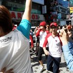 런닝맨 대전 눈부시는(?) 김선아 직찍