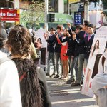 꽃미남들 한꺼번에 봄.. ㅋㅋ <b>소니</b>에릭슨 퍼포먼스였대요~ 인증샷!...