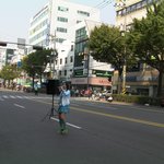 여중생 소녀 "<b>리라</b>" 차도공연