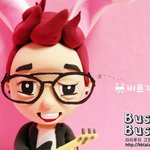 버스커 토끼 점토 인형