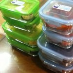 유리용기 <b>반찬통</b> 구입했습니다