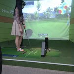 아침 저녁으로 추운날 <b>골프</b>한게임