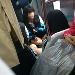 (수정!!)○●○●인증 사진有)  지하철 무개념 중딩들○●○●