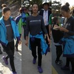 최여진 북한산 <b>등산</b>, "등산복도 패셔니스타답게"