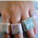 (사진有) 만 <b>칠</b>천원으로 오천만원자리 반지끼끼