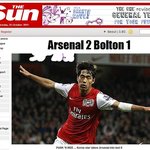 "벵거 감독은 노다지를 캤다" 英 언론, 박주영에 잇딴 찬사