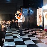 박원순 당선 축하 발언하는 방송인 김제동
