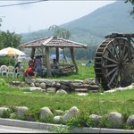 <b>원두막</b>과 - 물레방아 사진