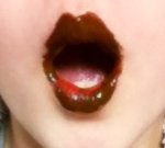 ☆★☆★☆★(혐오有,사진있어有)나도 한번따라해본 봉숭아로 입술 ...