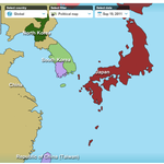 게임상에서도 주변국들에게 침략받는 한국