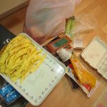 (스압)남자친구 도시락??..전 우리 공연팀주려고 김밥말았어요!...