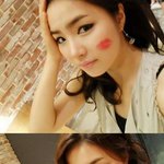 신세경, 왼쪽 뺨에 의문의 키스 마크 ‘누구 <b>소행</b>?’