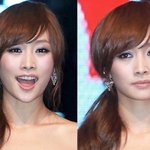 연예인들의 극과 극 <b>표정</b> 비교 사진들