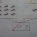 ★★★우리언니의 초등학교1학년시절 웃음만 나오는 시험지<b>오답</b>들★★★