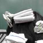 ☆★☆[사진有]저희도 종이파마 따라해봣어요!!☆★☆