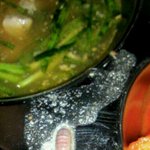 학교급식에서 애벌레