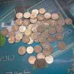 늦엇지만 빼빼로 받음&amp;<b>동전</b>샷 !