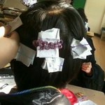 (사진有)★★★★종이펌 <b>볼펜</b>펌 따라해봄 ㅋ★★★★★★★★★