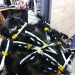 ★★사진有) 요즘 노홍철머리볼펜펌 종이펌에 이은 <b>빨대</b>펌~★★