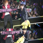 슈퍼주니어 동해 남팬 콘서트중 광분해 무대로 <b>난입</b>