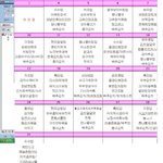 충남 <b>아산</b> 설화고등학교 10월달 중식 급식표입니다