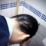 ★★★남녀공학+사진有)학교에서머리감기★★★