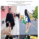 그린, <b>블루</b> 포인트 <b>컬러</b>백으로 스타일링하기