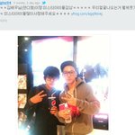 (사진有)))) 영화에 나오는 배우들과 함께 영화봤어요