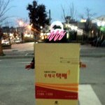 인증有)) 걸어다니는 상자 보신적 있슴????!!!