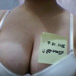 [사진有] 내 가슴 <b>c컵</b> 인증