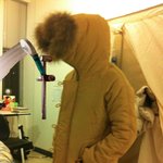 *온라인쇼핑몰에서 라쿤털 야상샀는데...