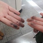 지하철 문에서 큰일이 있을뻔..