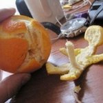 ★★★☆★귤껍질 공예종결!!(<b>비교샷</b>,과정<b>샷</b>有)★★★☆☆★