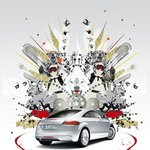 자동차를 테마로 제작된 스노우보드라니?!