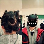 ★☆★(사진有)여고생미용실개장 뿔펌을 시도하다★☆★