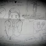 (사진有) 그림편지 써주는 남자친구 ♥♥♥
